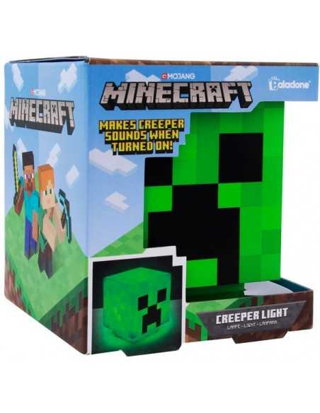 lámpara Minecraft Creeper