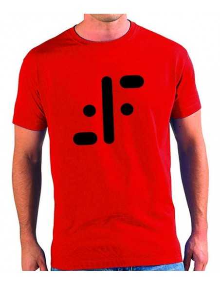 Camiseta V los visitantes insignia roja Manga corta