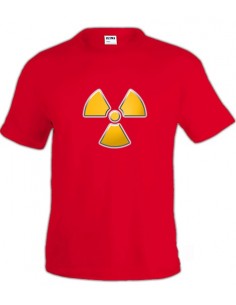 Camiseta Duke Nukem (nuclear) Roja manga corta