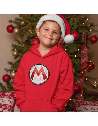 Sudadera Super Mario Bros logo "M" Sudadera Super Mario Bros logo "M"