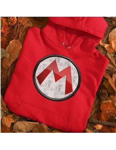 Sudadera Super Mario Bros logo "M" 2