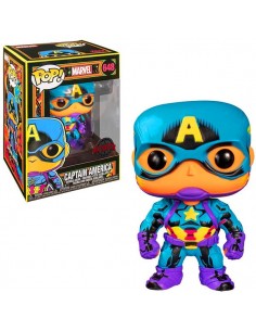 Funko Pop Capitán América Fluorescente Exclusivo