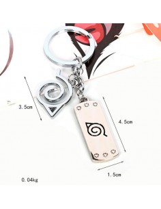 LLavero Naruto Konoha doble 2