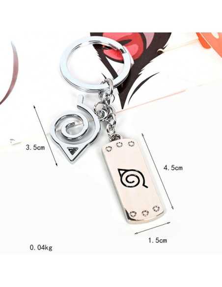 LLavero Naruto Konoha doble