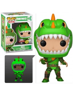 Funko Pop Rex Fortnite Exclusivo Glows in The Dark
