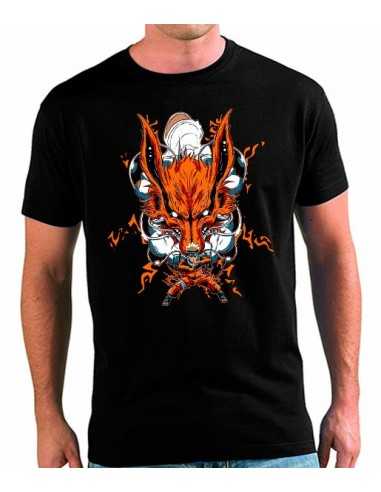 Camiseta Naruto con Kurama Camiseta Naruto con Kurama