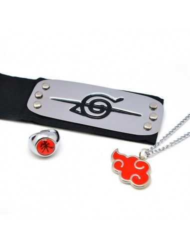 Bandana Naruto con anillo y colgante