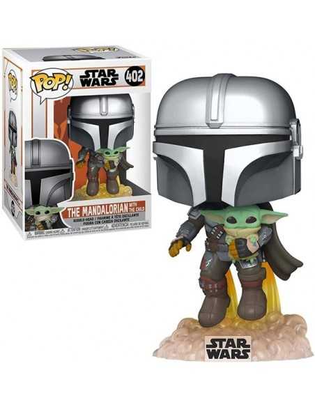 Funko Pop The Mandalorian con Grogu Jetpack