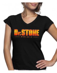Camiseta Dr.Stone Logo de Mujer