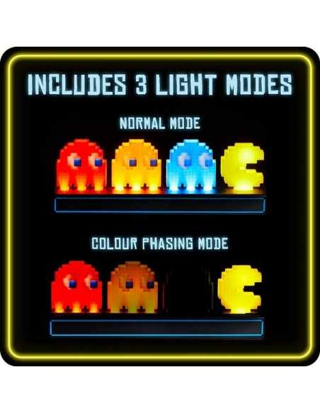 lámpara Pac Man fantasmas