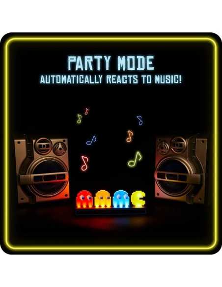 lámpara Pac Man fantasmas