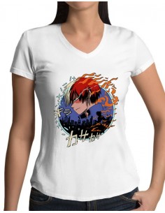 Camiseta My Hero Academia de Mujer Todoroki