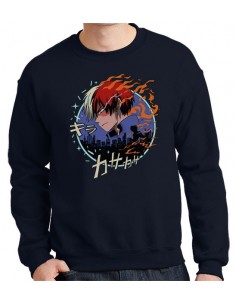 Sudadera Todoroki Emblema My Hero Academia