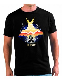 Camiseta Boku No Hero All Migh ídolo