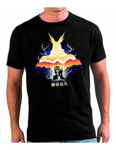 Camiseta Boku No Hero All Migh ídolo