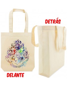 Tote Bag Hogwarts Watercolor Harry Potter 2