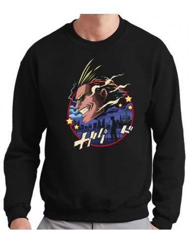 Sudadera My Hero Academia All Might emblema