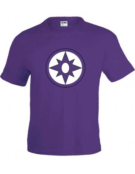 Camiseta Linterna Violeta (Guardianes de Universo) manga corta