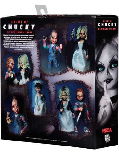 Pack de 2 figuras de Chucky y Tyfanny Pack de 2 figuras de Chucky y Tyfanny