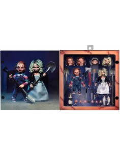 Pack de 2 figuras de Chucky y Tyfanny 2