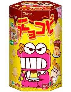 Galletas Shin Chan Sabor puding de Chocolate
