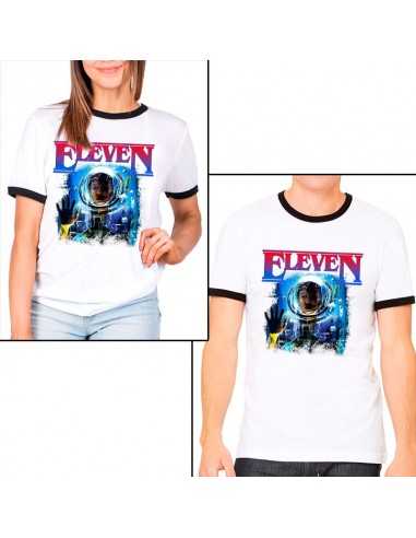 Camiseta Stranger Things Eleven ringer Camiseta Stranger Things Eleven ringer