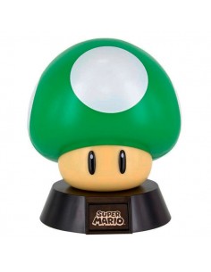 Lámpara Súper Mario Bros Seta Verde