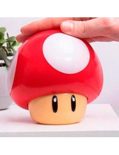 Lámpara Súper Mario Seta Roja con sonido 2
