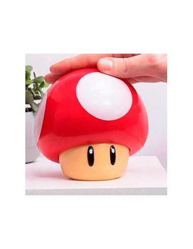 Lámpara Súper Mario Seta Roja con sonido