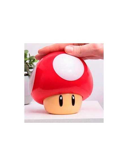Lámpara Súper Mario Seta Roja con sonido
