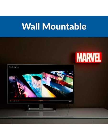 Lámpara logo MARVEL
