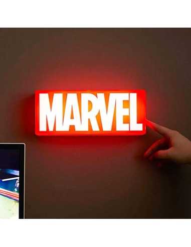 Lámpara logo MARVEL