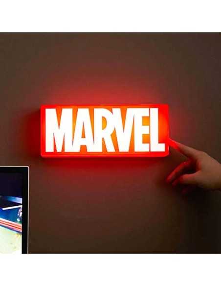 Lámpara logo MARVEL