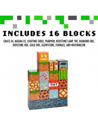 lámpara Minecraft Bloques