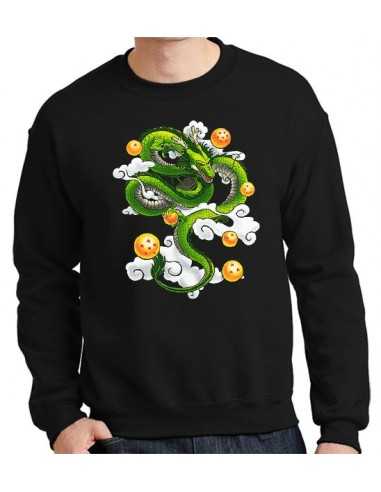 Camisetas "bolas" Dragon Ball manga larga negra