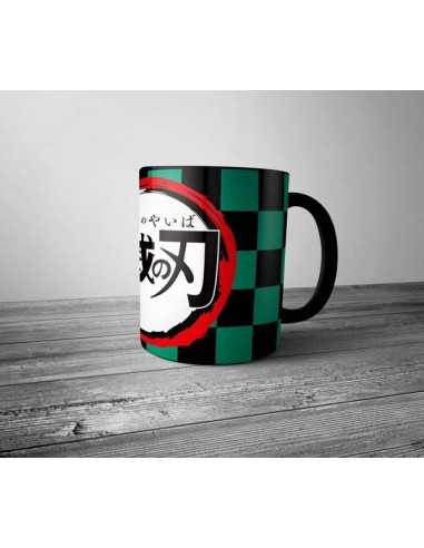 Taza Kimetsu No Yaiba emblema japonés