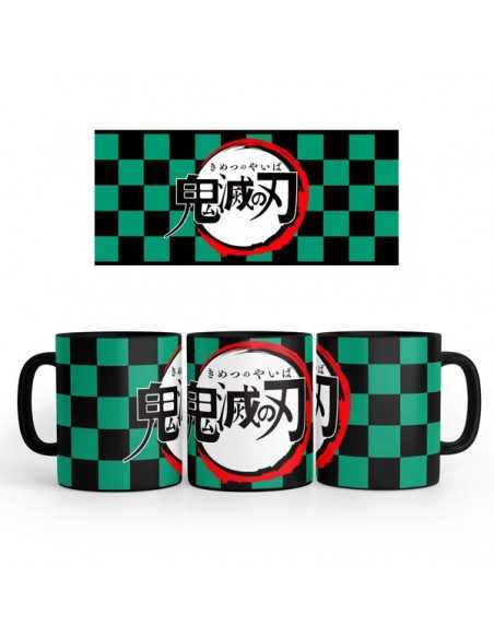 Taza Kimetsu No Yaiba emblema japonés