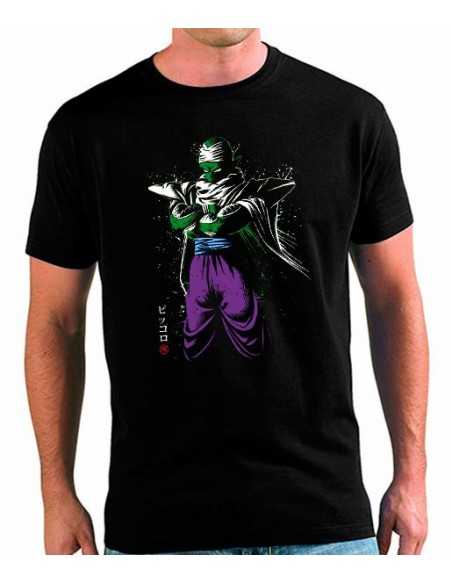 Camiseta Dagon Ball Piccolo manga corta verde Camiseta Dagon Ball Piccolo manga corta verde
