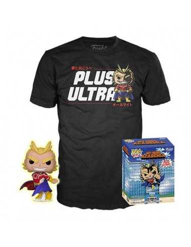 Funko Pop Silver Age All Might con camiseta Funko