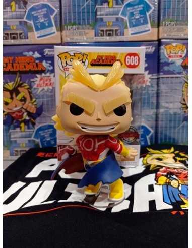 Funko Pop Silver Age All Might con camiseta Funko
