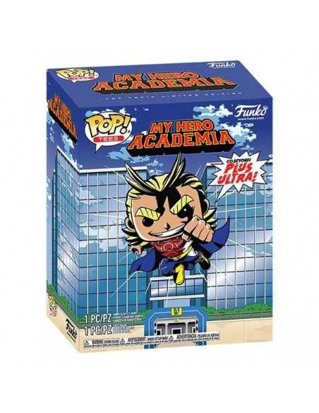 Funko Pop Silver Age All Might con camiseta Funko