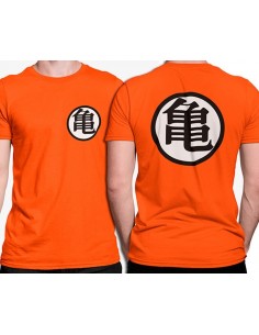 Camiseta Son Goku Dragon Ball - logo kame