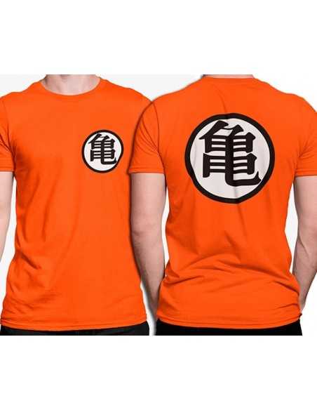 Camiseta Son Goku Dragon Ball - logo kame