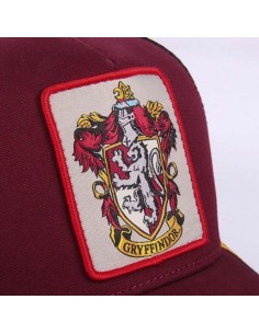 Gorra Harry Potter Gryffindor Granate con rejilla 2