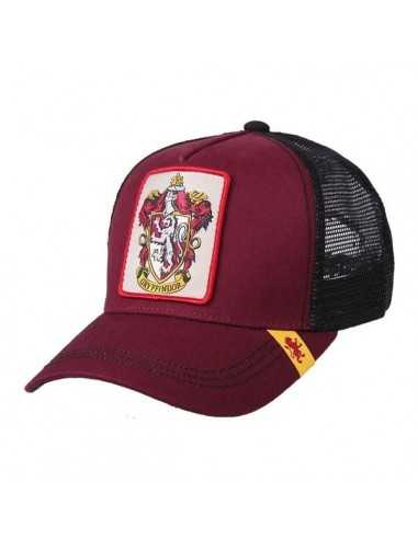 Gorra Harry Potter Gryffindor Granate con rejilla