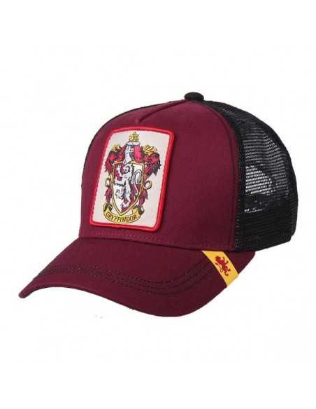 Gorra Harry Potter Gryffindor Granate con rejilla