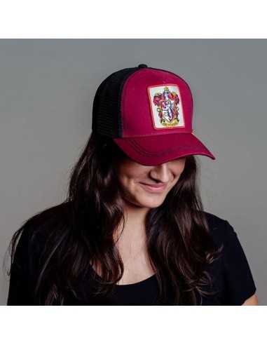 Gorra Harry Potter Gryffindor Granate con rejilla