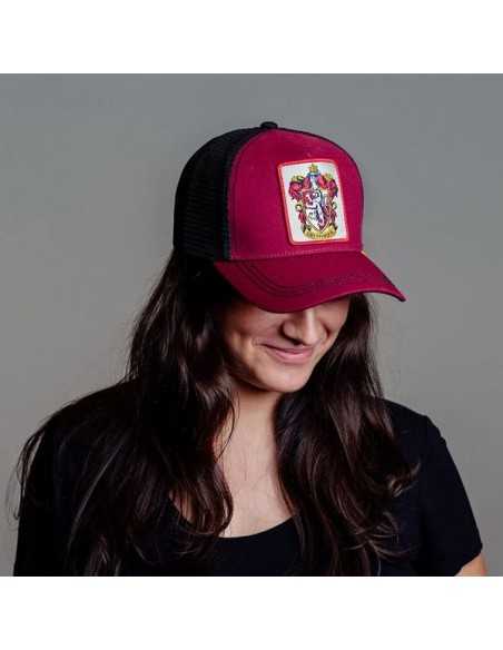 Gorra Harry Potter Gryffindor Granate con rejilla