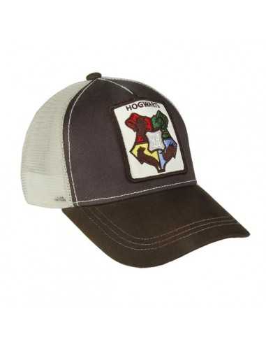 Gorra Harry Potter Hogwarts color marrón