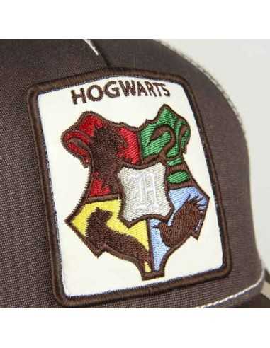 Gorra Harry Potter Hogwarts color marrón